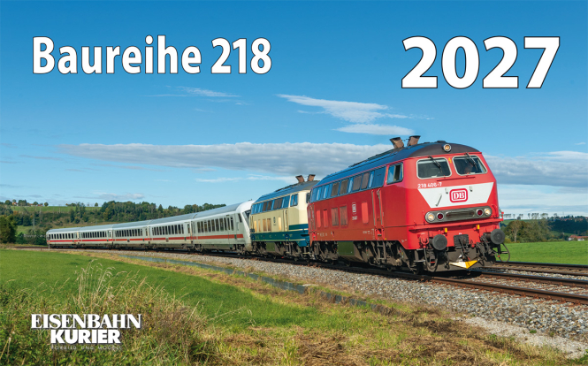 Baureihe 218 - Kalender 2027