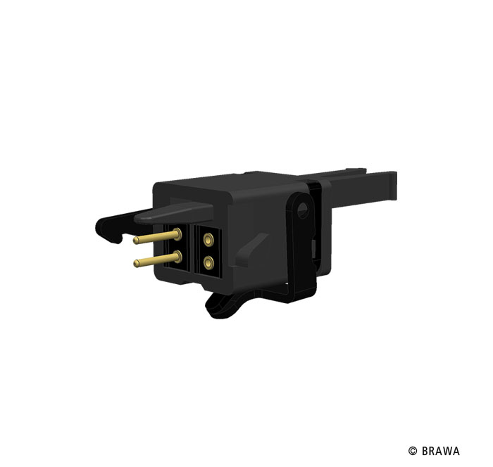 H0-4-polige elektrische Kupplung, 2 Paar
