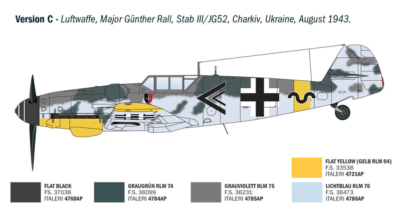 1:72 Bf 109 G-2/G-6 Aces