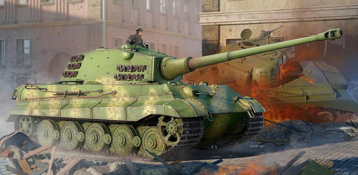 1/35 Pz. Kpfw. VI Sd. KFZ. 182 Tiger II