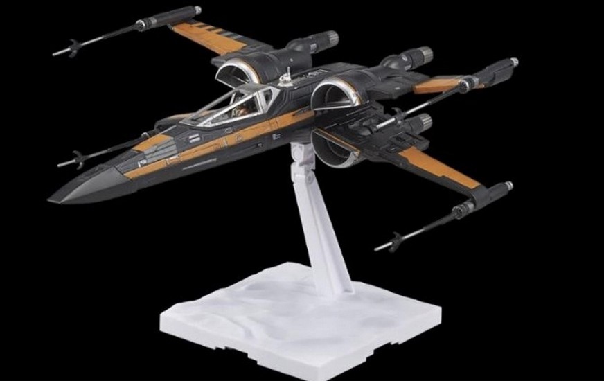 1:72-BANDAI Poes X-Wing Fighter