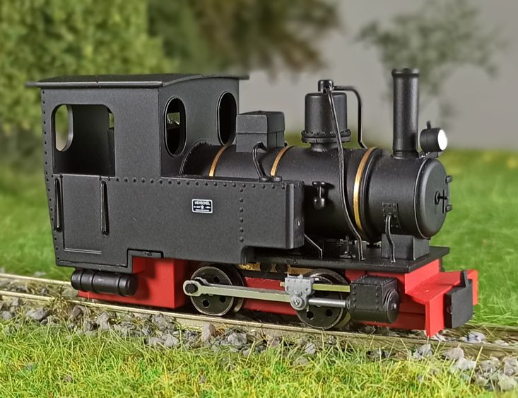 H0e-Henschel RIESA  B-Kuppler schwarz