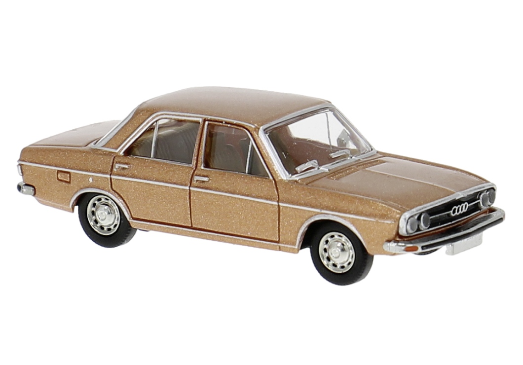 Audi 100 (C1) in dunkelorange, 1969
