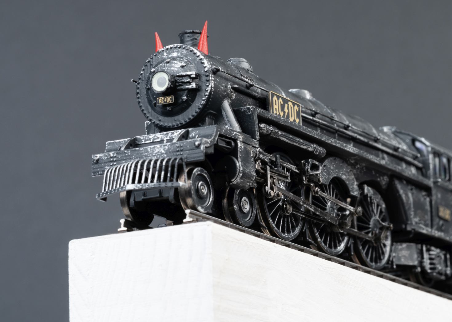 Schlepptender-Dampflokomotive Black Ice