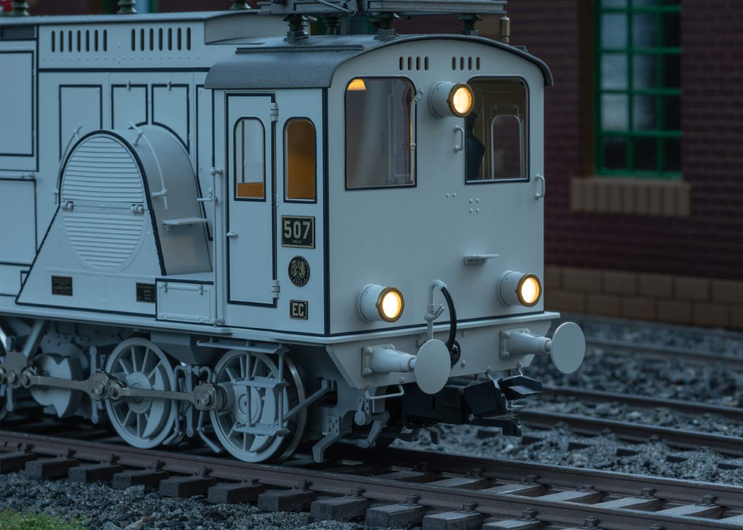 Elektrolokomotive EG 507 Fotoanstrich