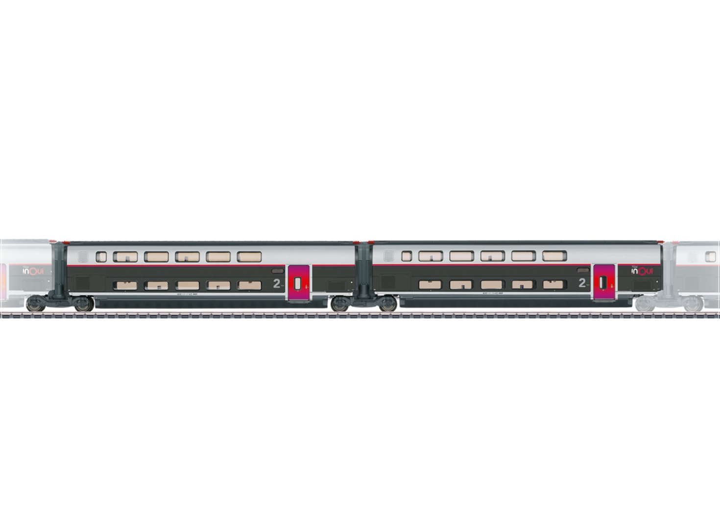 Ergänzungswagen-Set 2 TGV inOui SNCF