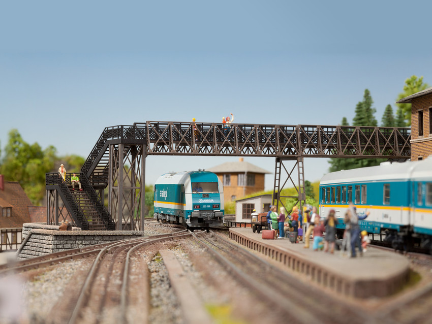 H0-Fußgängerübergang, Grundbausatz