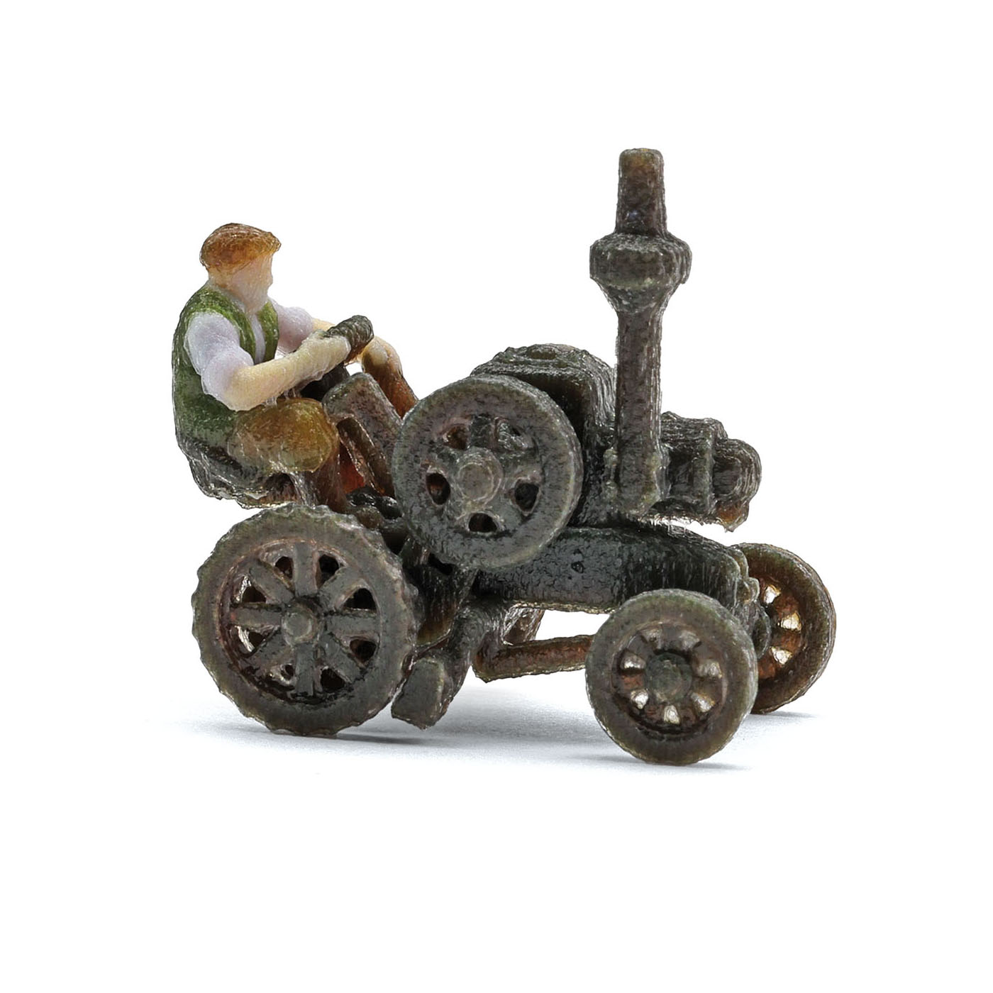 Traktor Lanz mit Bauer