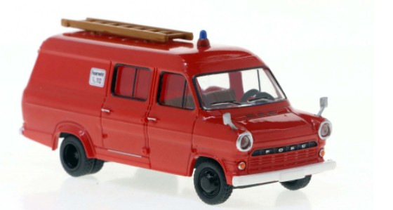 Ford Transit, rot/weiss, 1970, Feuerwehr