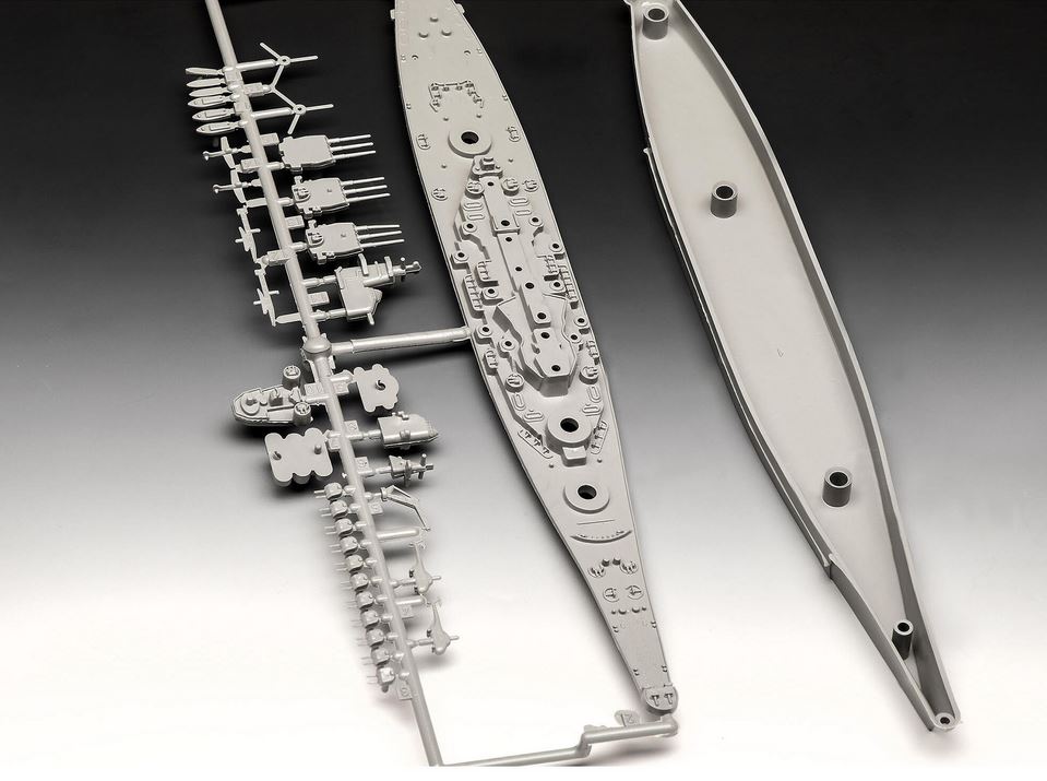 1:1200-Battleship USS New Jersey