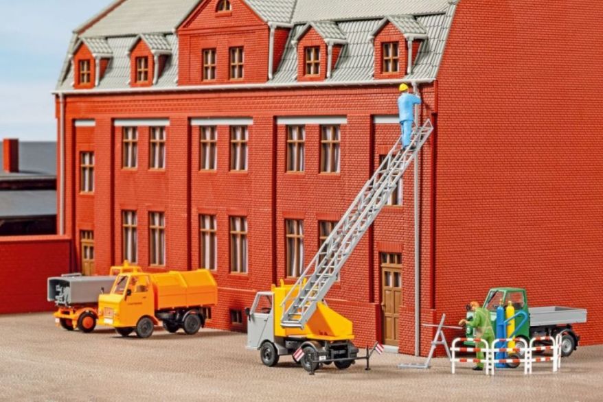 Multicar M22 Drehleiter Bauh