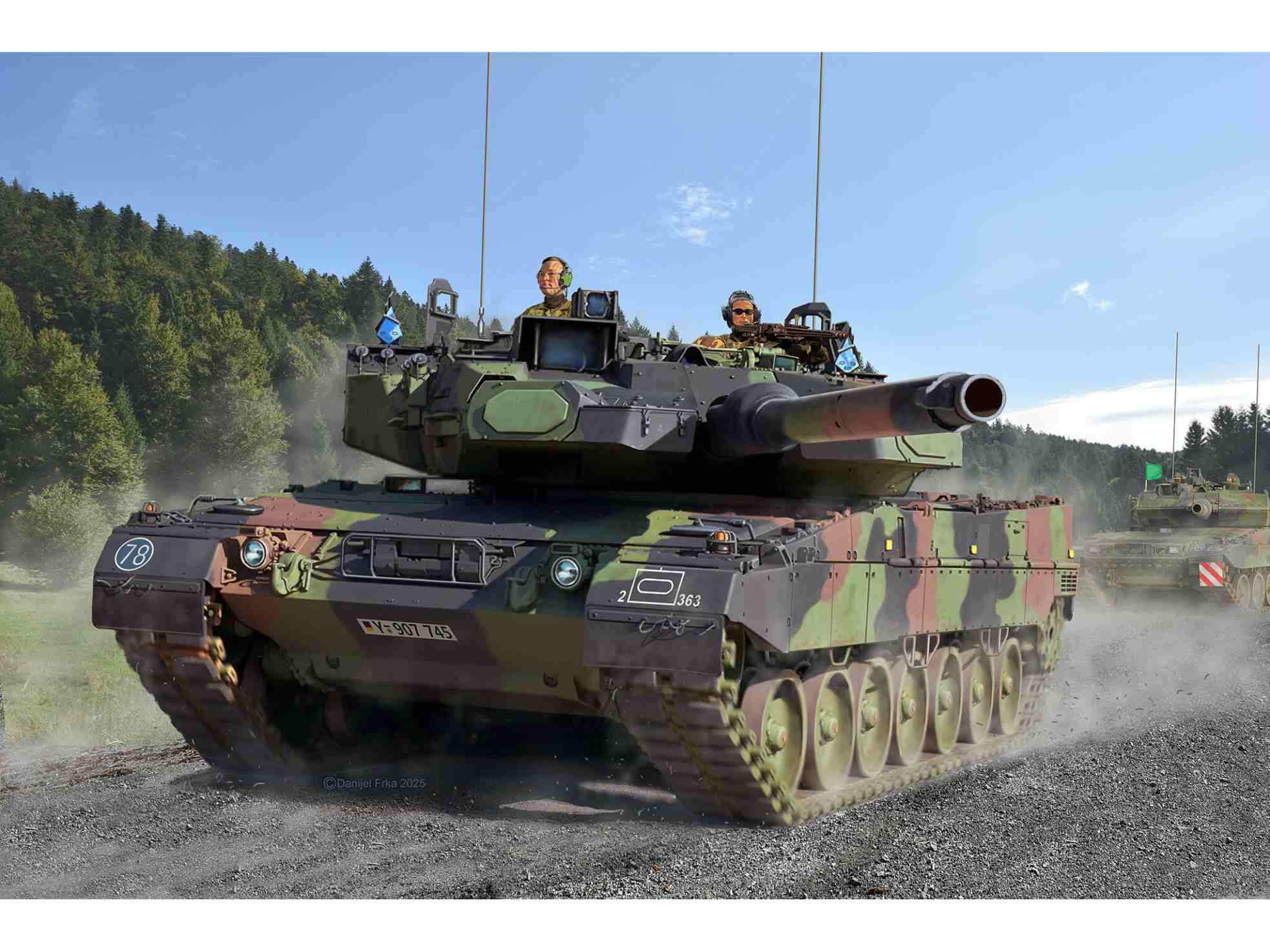1:35-Model Set Leopard 2A7A1
