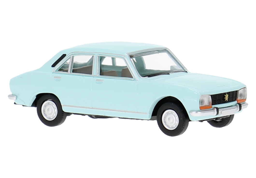 Peugeot 504, hellblau, 1968