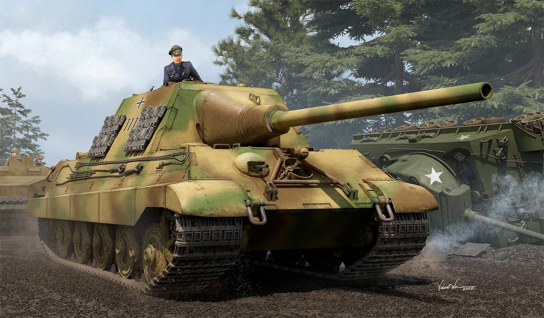 1/35 Sd.Kfz.186 Jagdtiger, Henschel