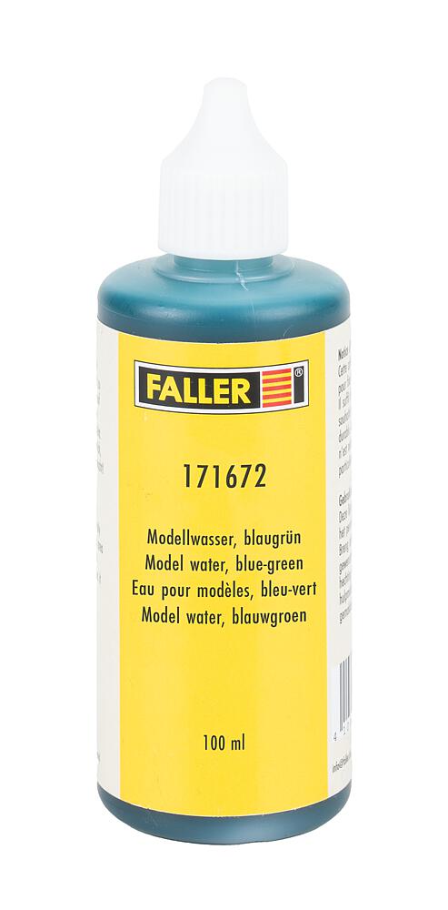 Modellwasser, blaugrün, 100 ml