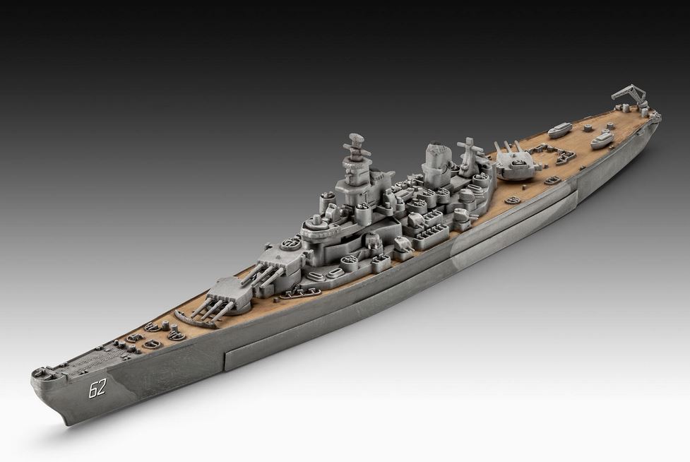 1:1200-Battleship USS New Jersey