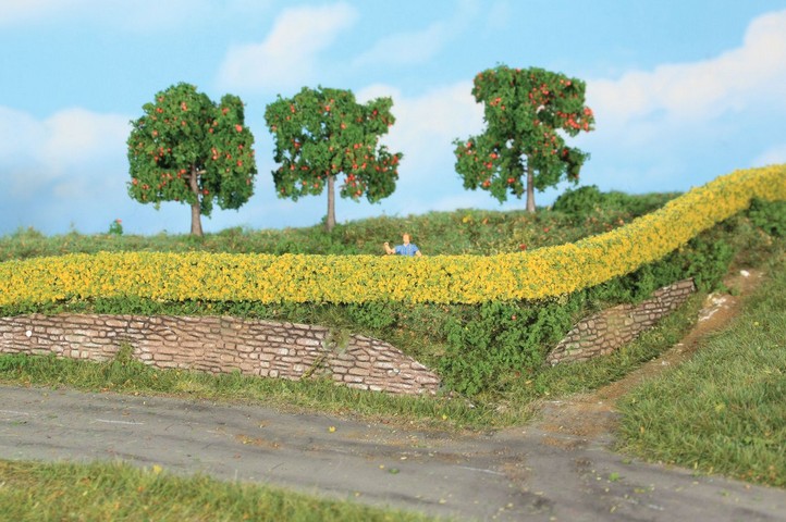 2 flexible Forsythienhecken 0,7x1,4x50cm