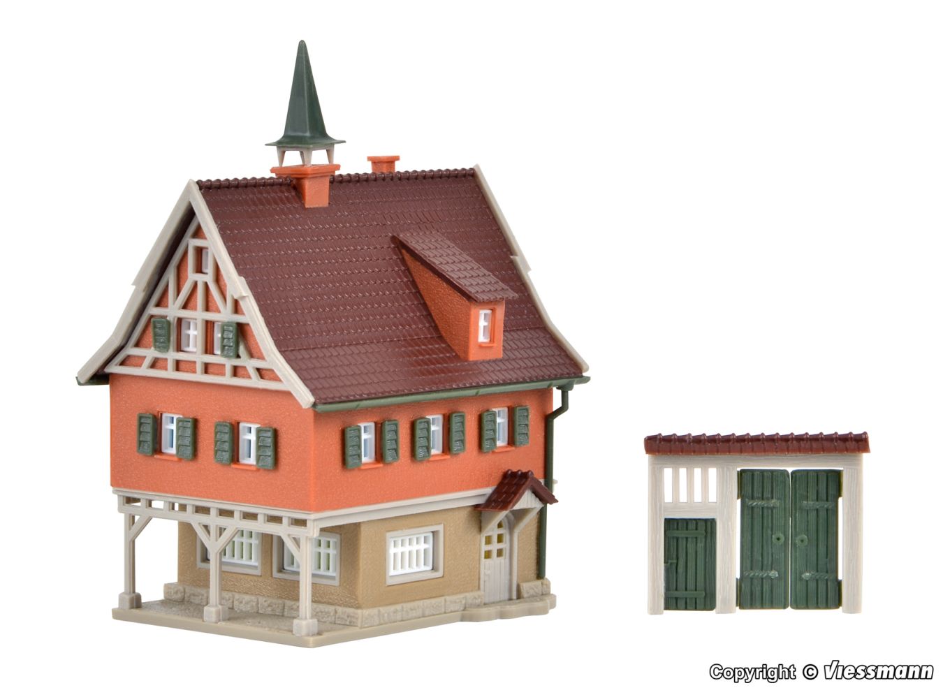 Z-Pfarrhaus mit Hoftor