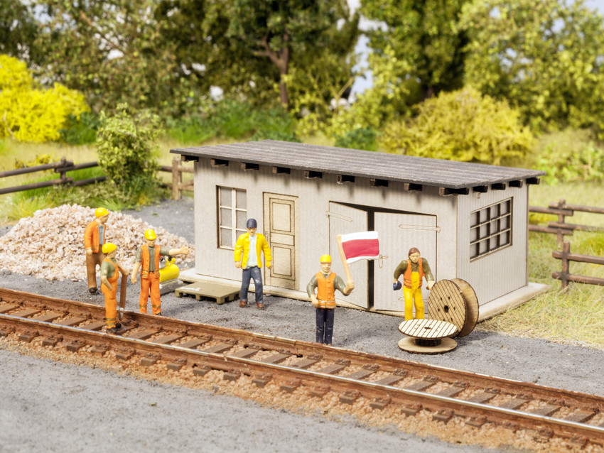 H0-Themen-Set Gleisbau