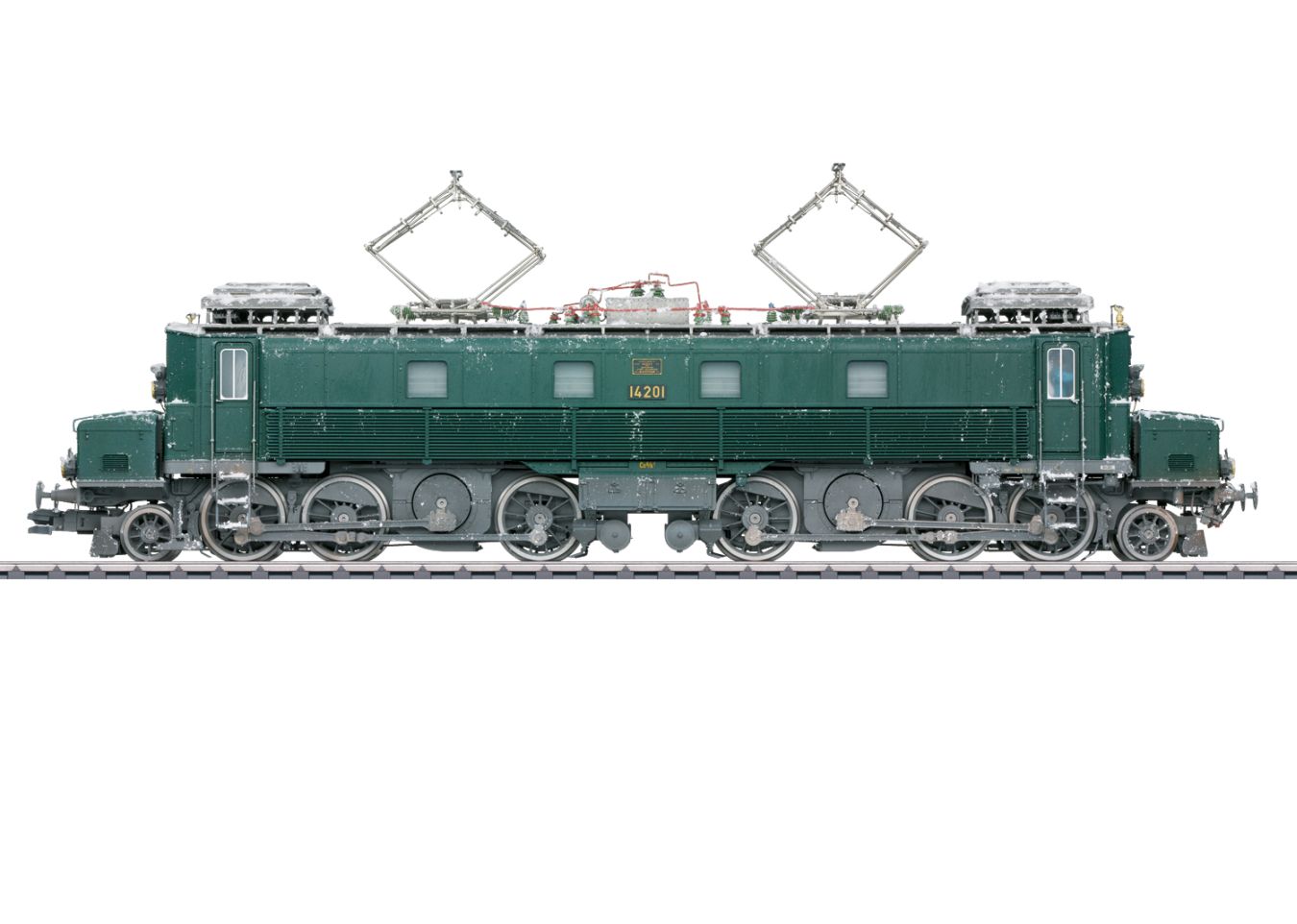 E-Lok Ce 6/8 I Köfferli verschneit, SBB