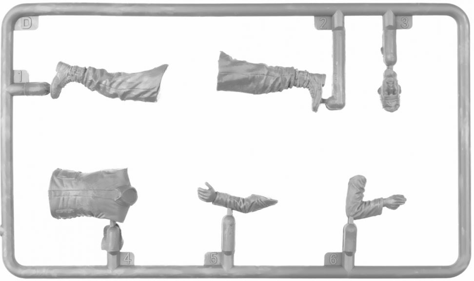 1:35 Figuren Deutscher Panzer-Besatzung
