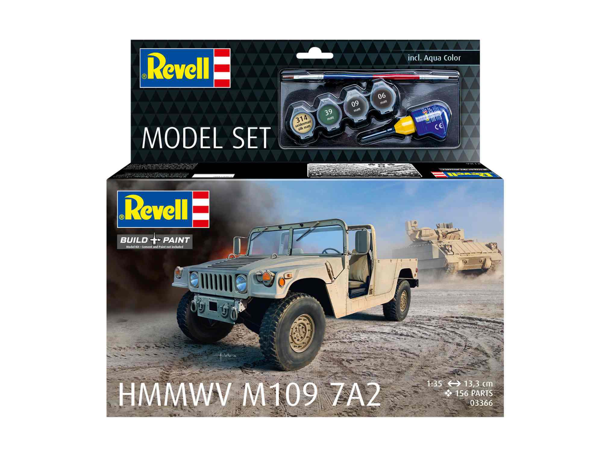 1:35-Model Set HMMWV M1097A2