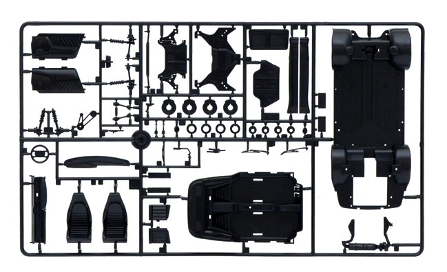1:24 Porsche 911 Turbo Modell-Set