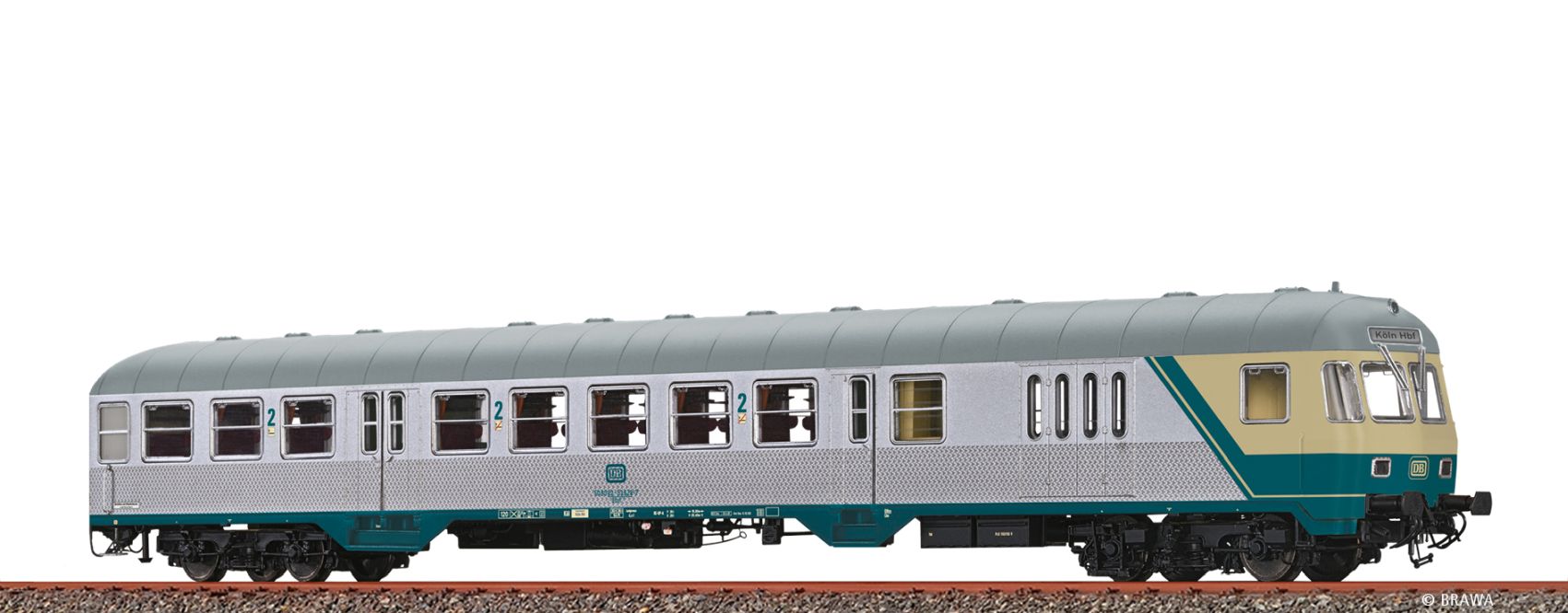 H0-Steuerwagen BDnf 736 DB, Ep.V, DC-LED