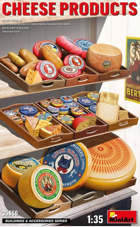 1:35 Käseprodukte-Set