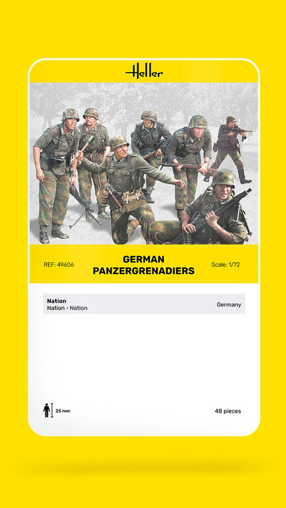 1:72-Panzergrenadiers Allemands