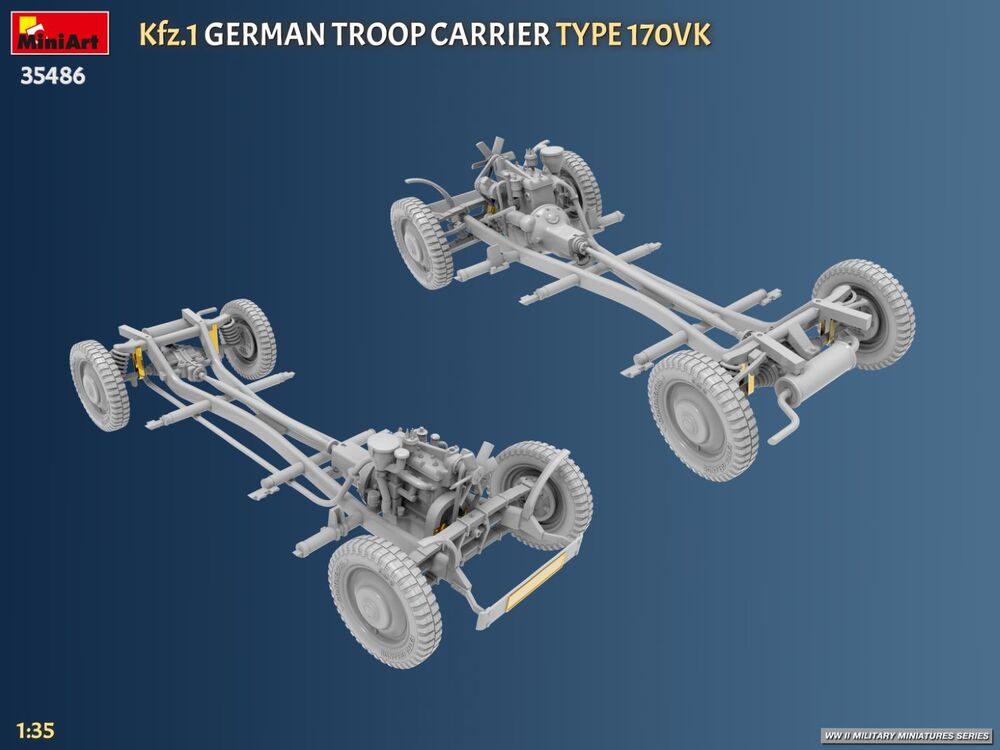 Kfz.1 German Troop Carrier Type 170VK
