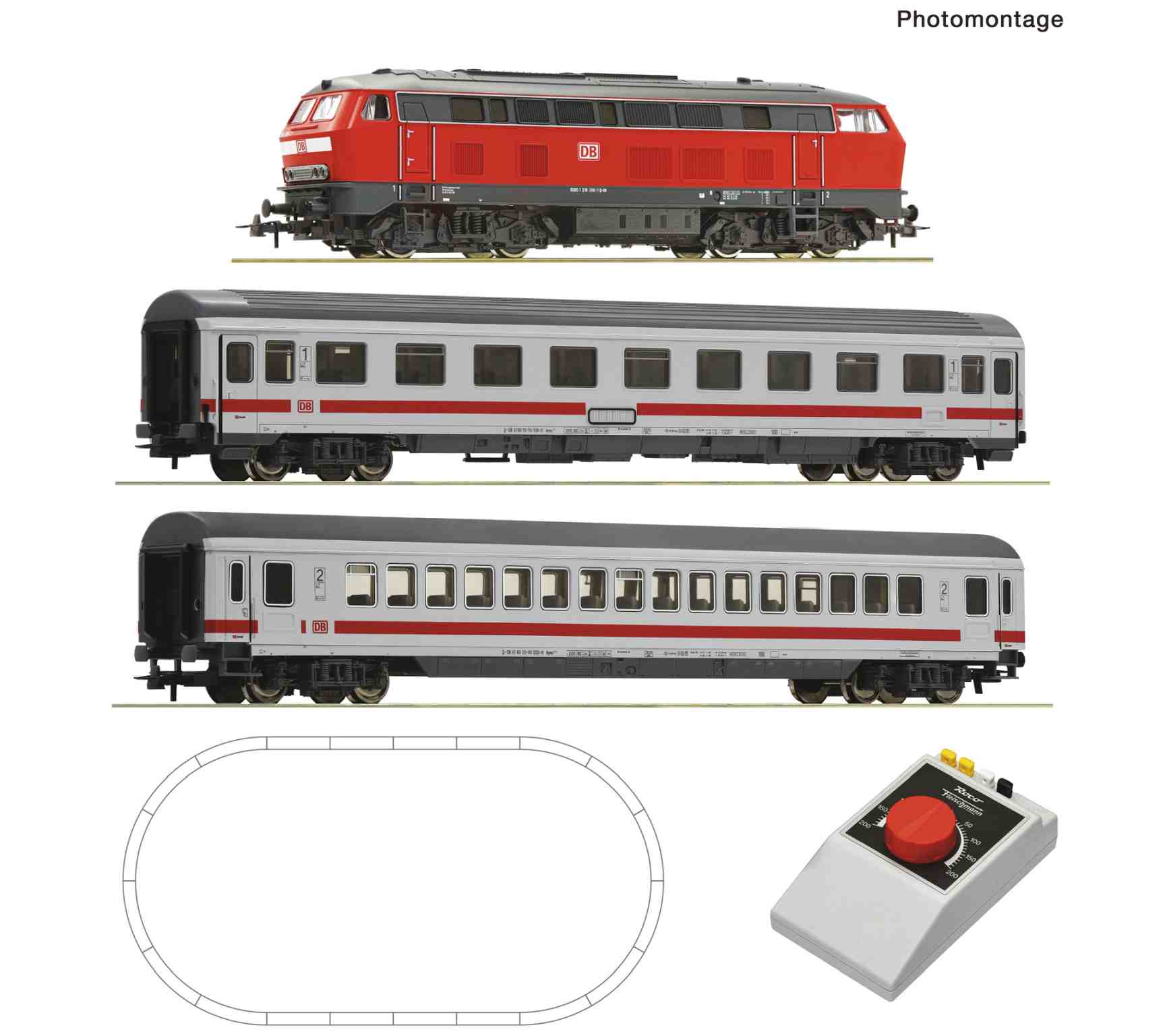 Analog Startset Geoline BR 218