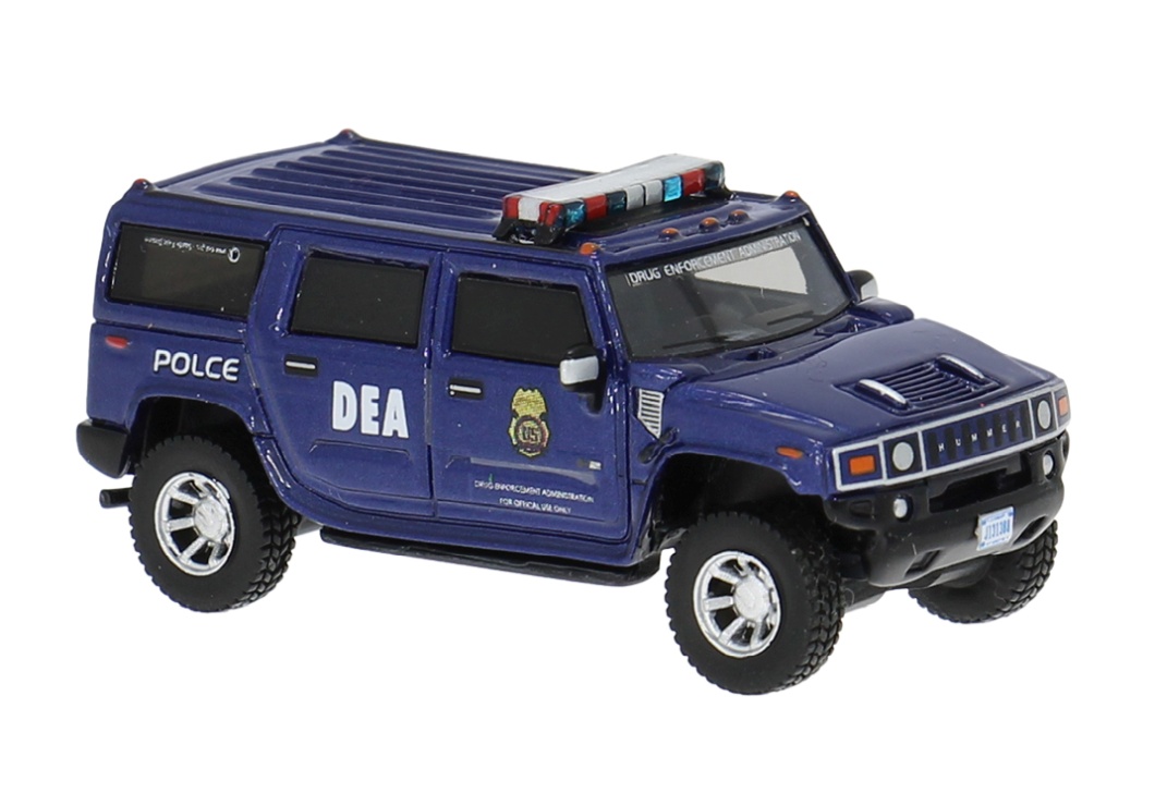 Hummer H2, blau 2002, DEA