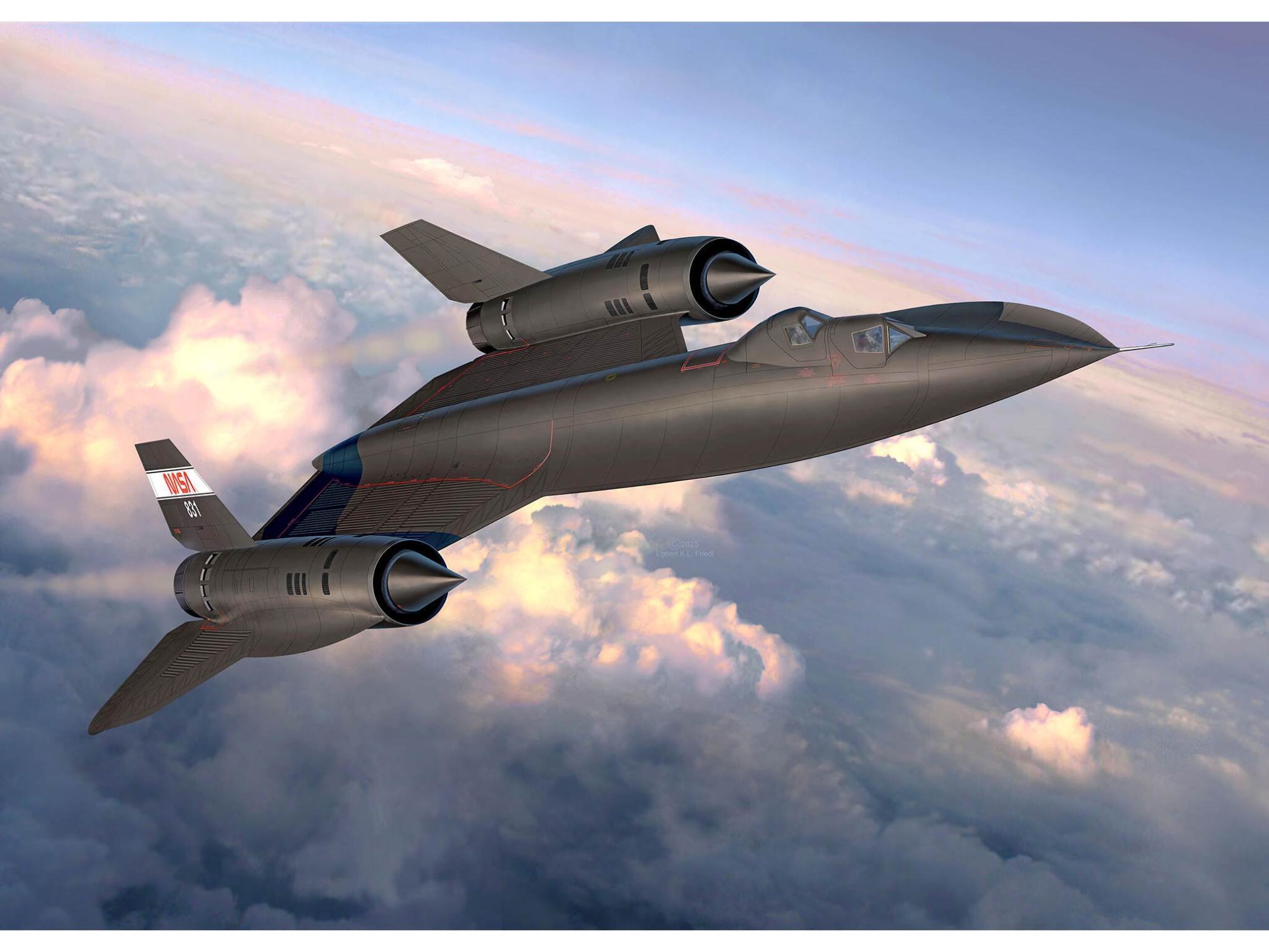 1:48-Lockheed SR-71B Blackbird