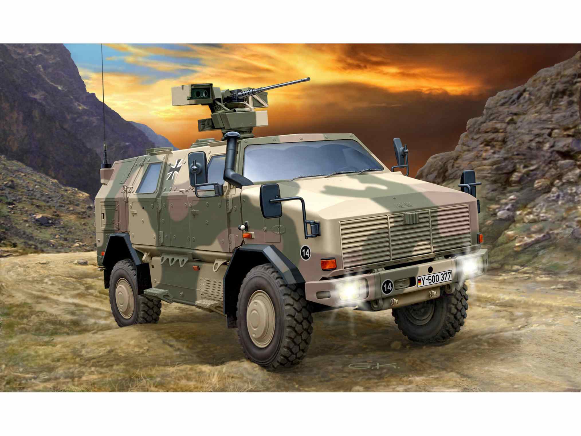 1:35-Model Set Dingo 2 GE A3.3 PatSi