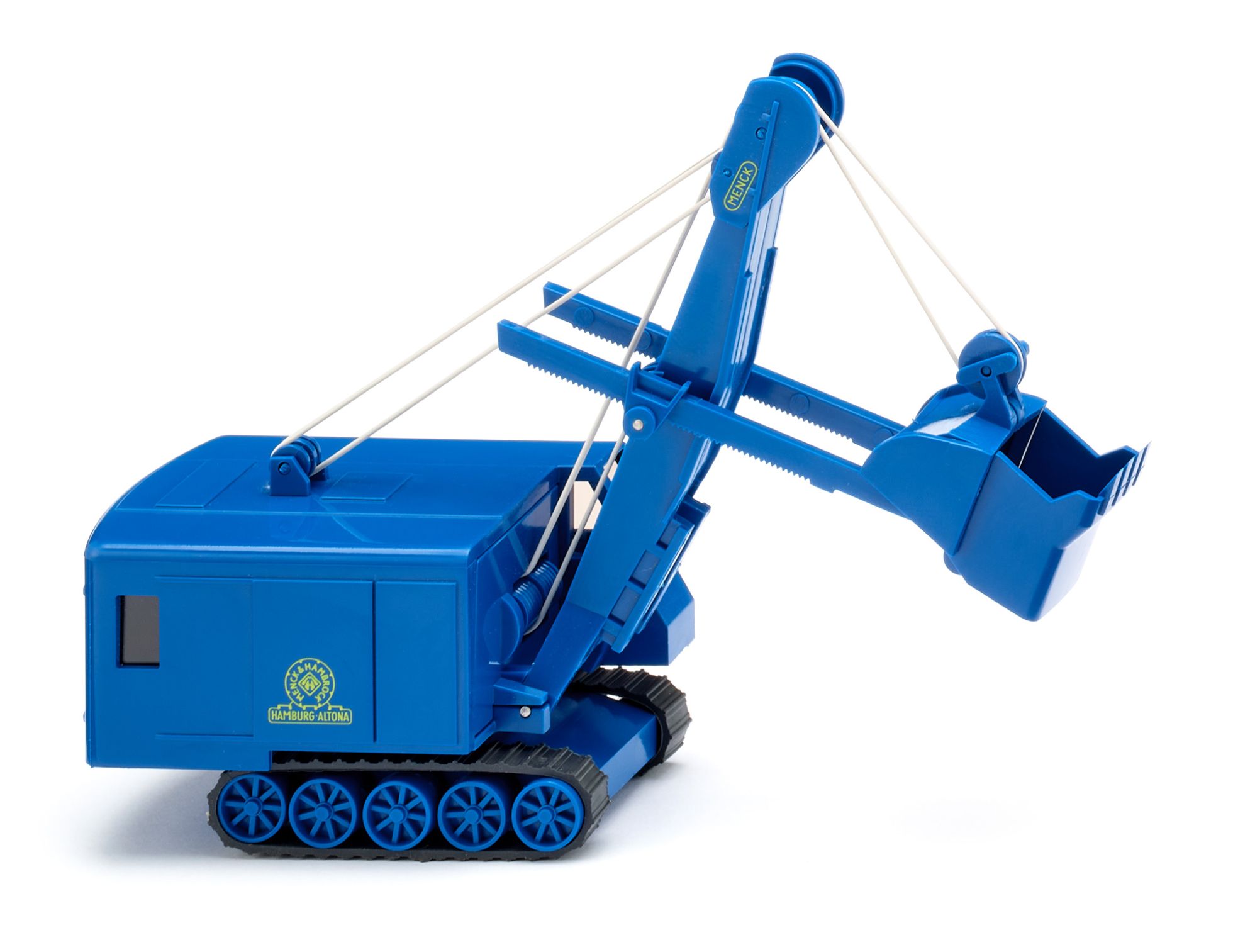 Menck-Bagger - enzianblau