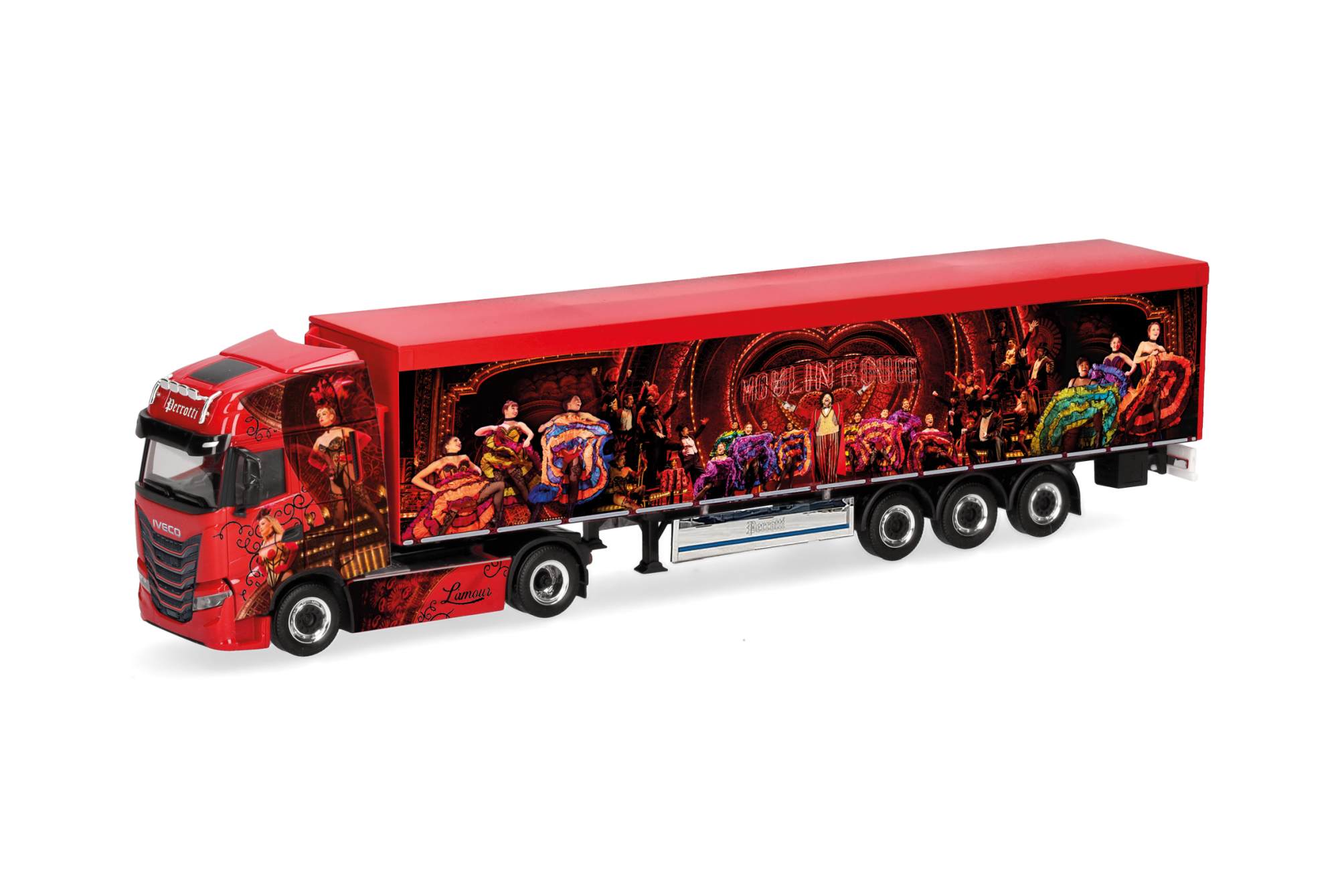 Iveco S-Way Schubboden-Sattelzug Perrott
