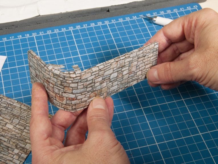 N-3D-Kartonplatte, Altstadtpflaster