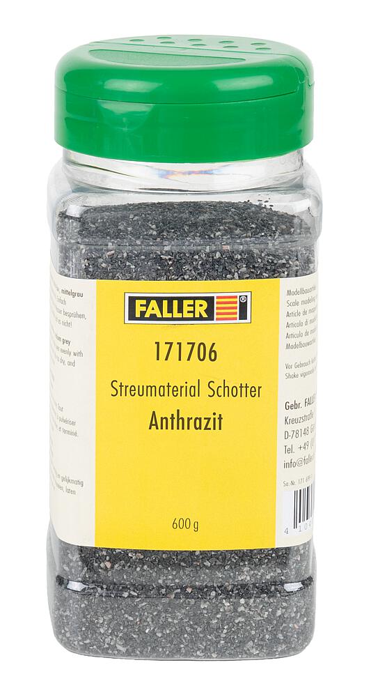 Streumaterial Schotter anthrazit 0,5-1mm