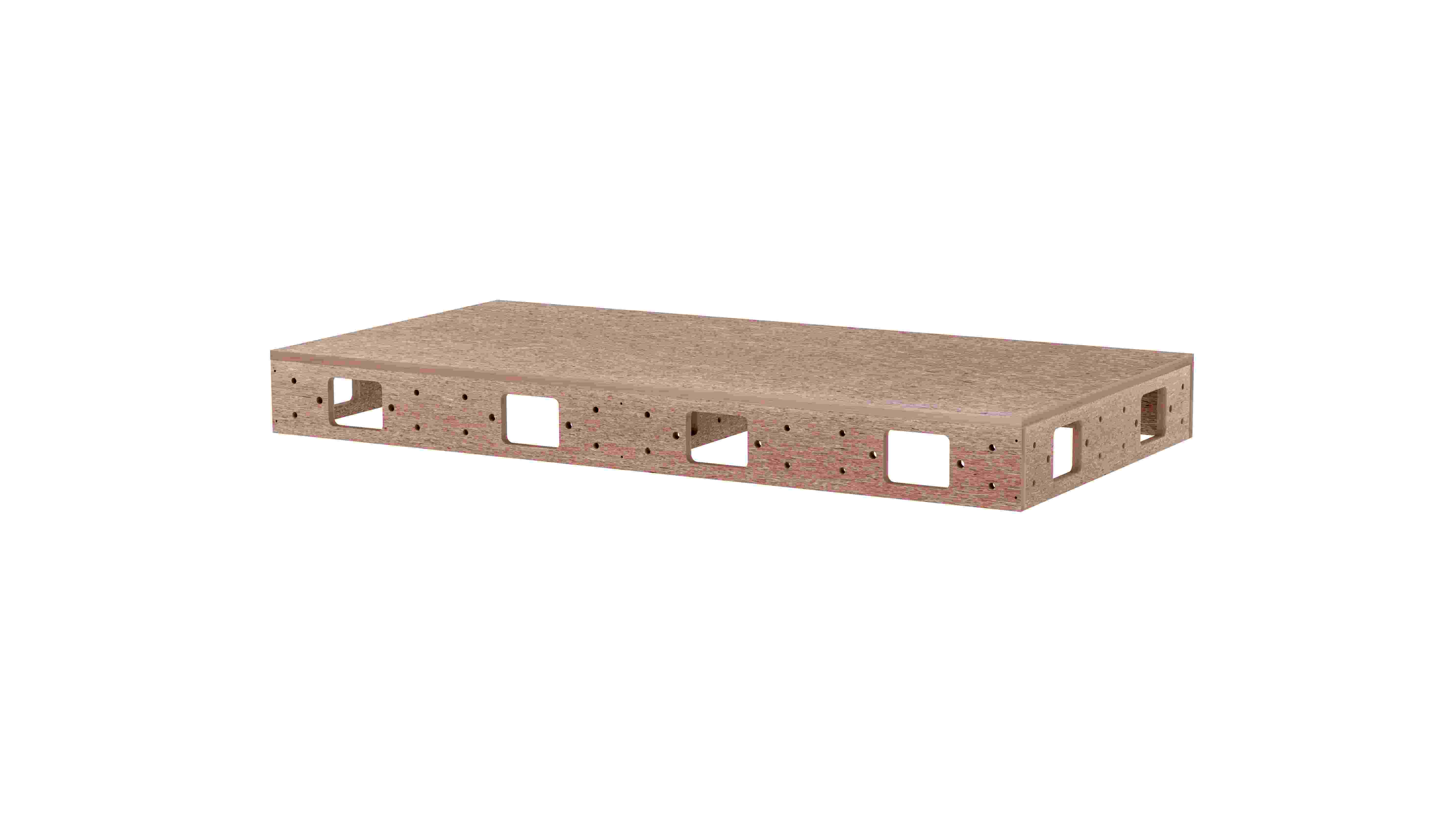 easy TRACK Unterbau-Modul, 100x50x10cm