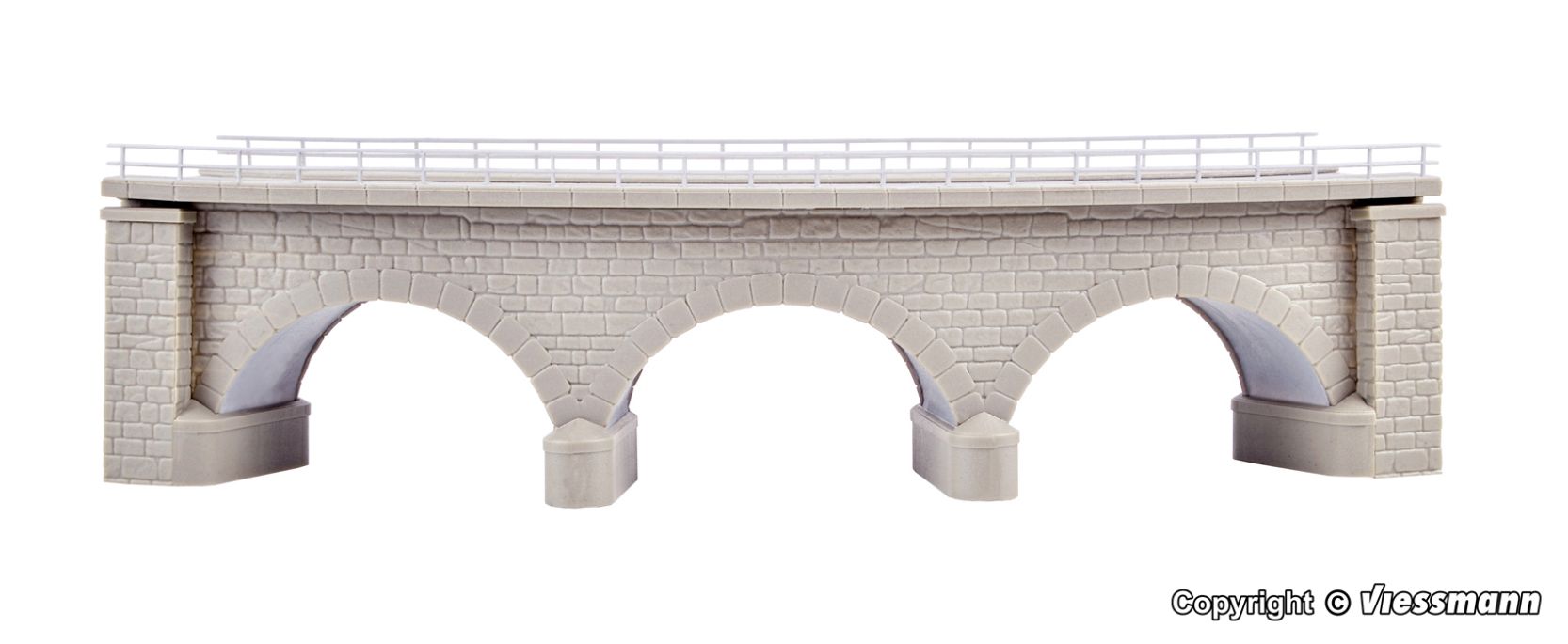 N/Z-Wildeck-Brücke m. Pfeilern, gebogen
