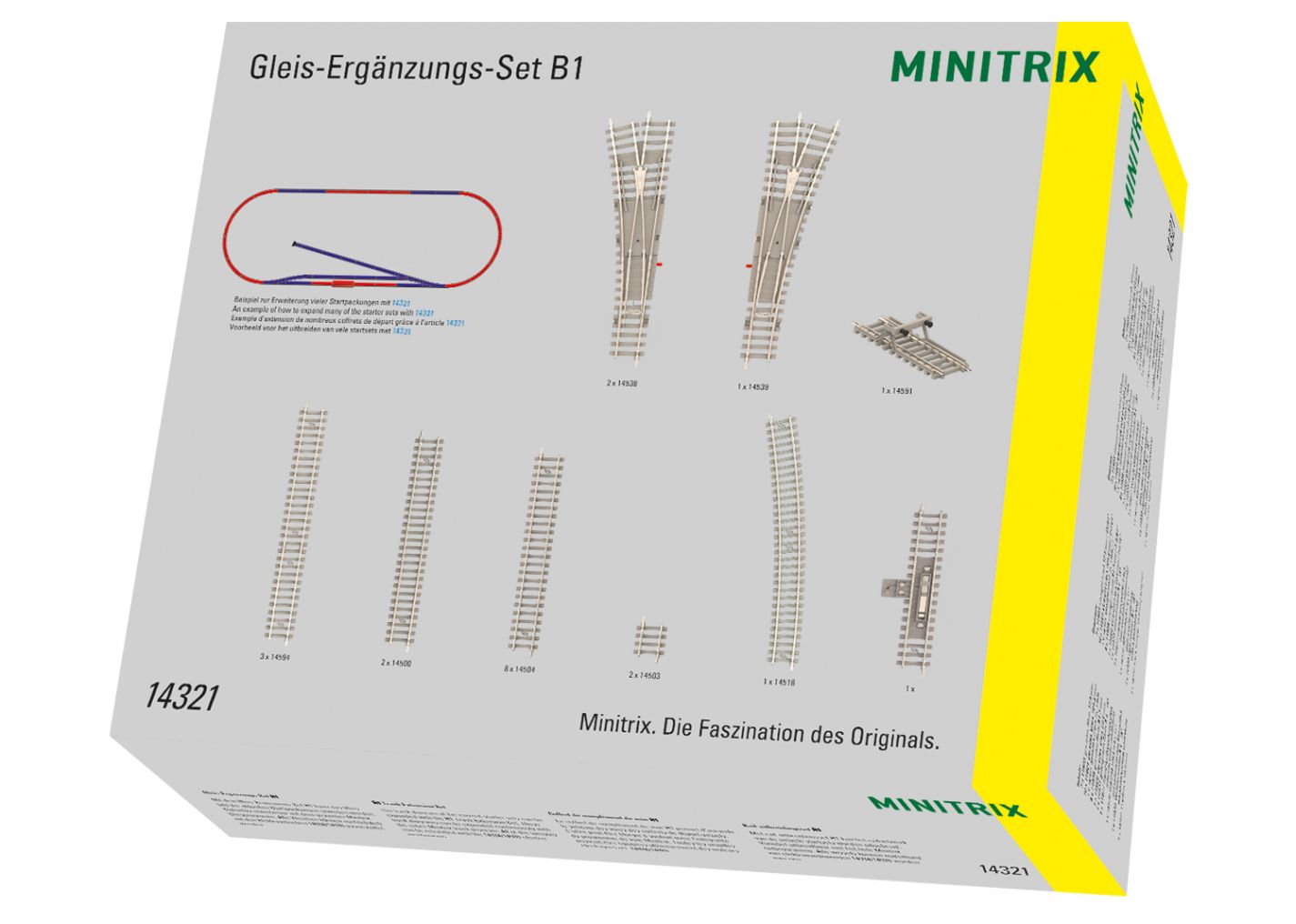 Gleis-Ergänzungspackung B1