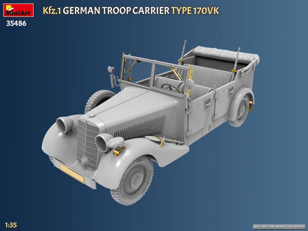 Kfz.1 German Troop Carrier Type 170VK