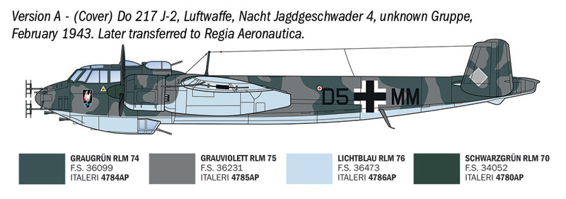 1:72 Dornier DO 217 J1/J2 Nachtjäger