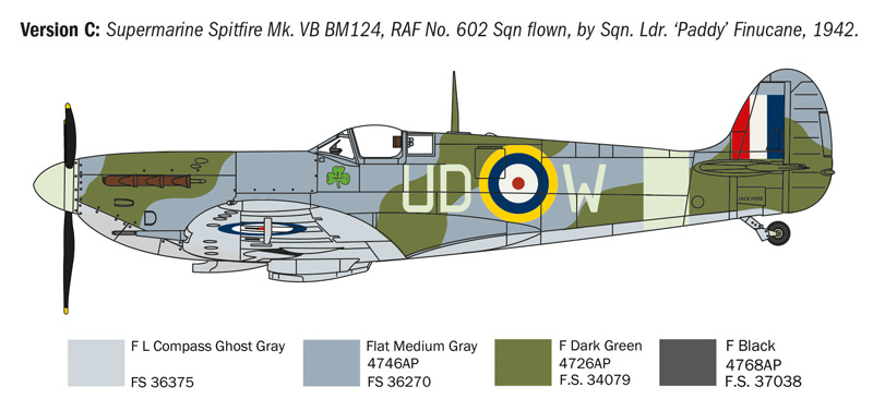 1:72 Spitfire Mk.V / Mk.IX Aces