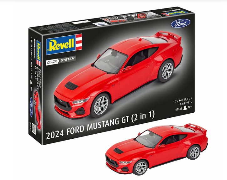 1:25-2024 Ford Mustang GT, Click System