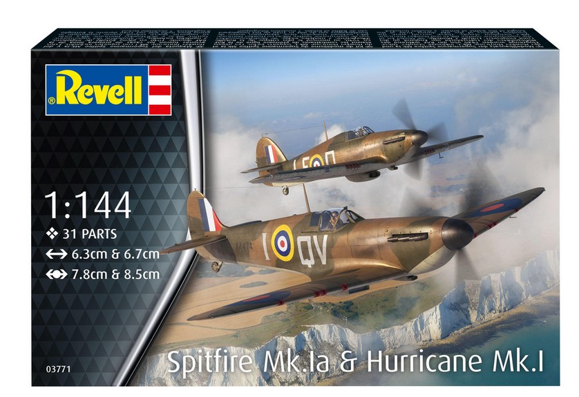 1:144-Supermarine Spitfire & Hurricane