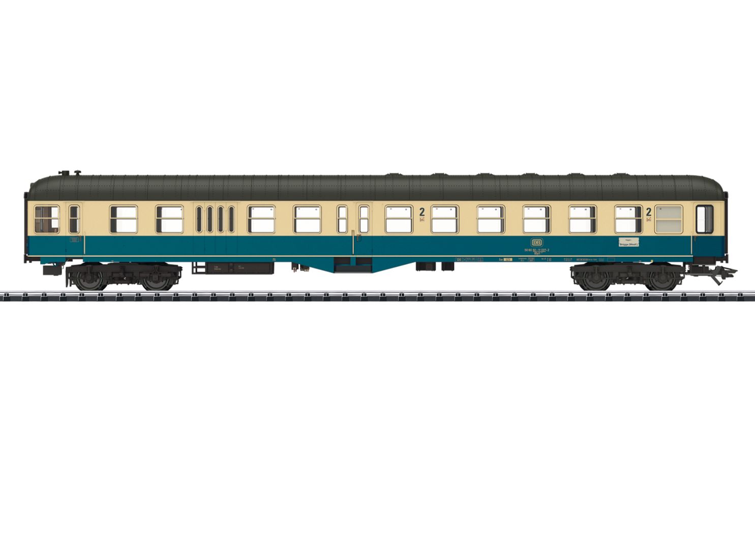 Steuerwagen BDylb 456, 2. Klasse, DB