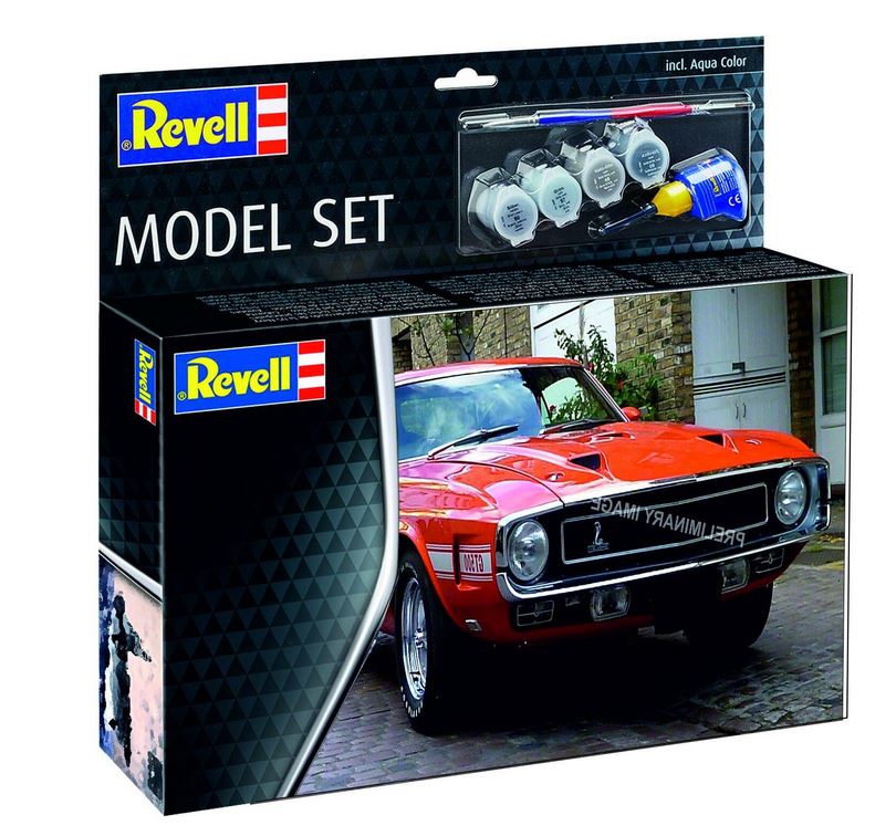 1:25-Model Set 70 Shelby Mustang GT500