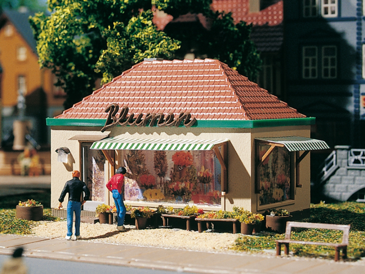 H0/TT-Blumenkiosk
